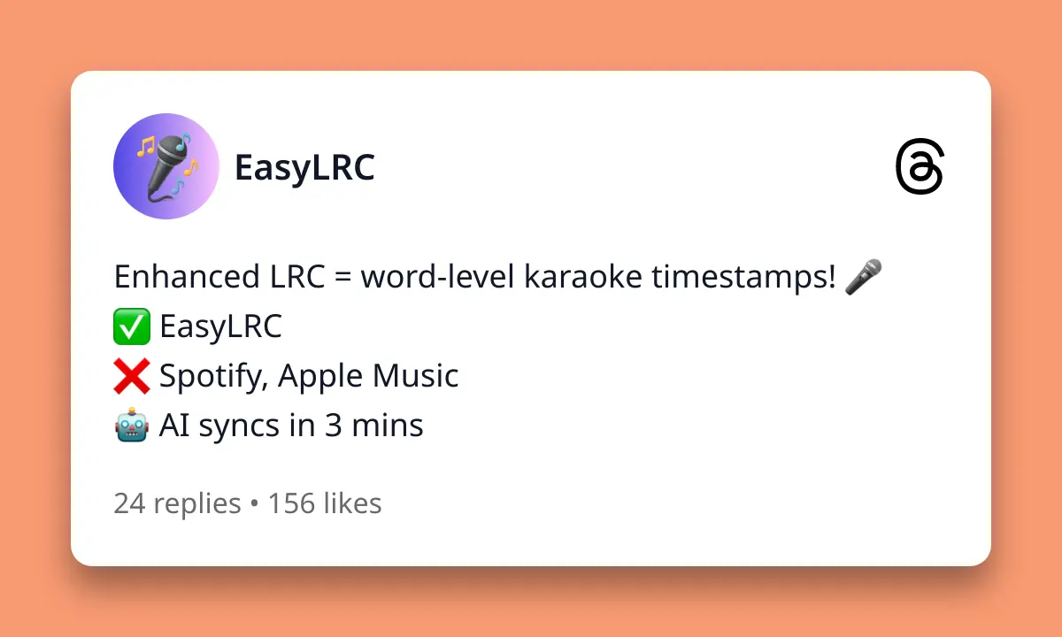 LRC File Format: Complete Technical Guide for 2026 - Comprehensive guide to Enhanced LRC files with word-level timing