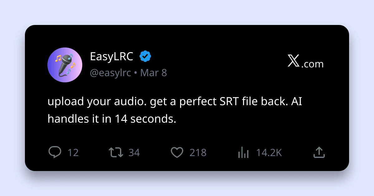 Audio to SRT Converter: Subtitles from Audio in Seconds - Comprehensive guide to Enhanced LRC files with word-level timing